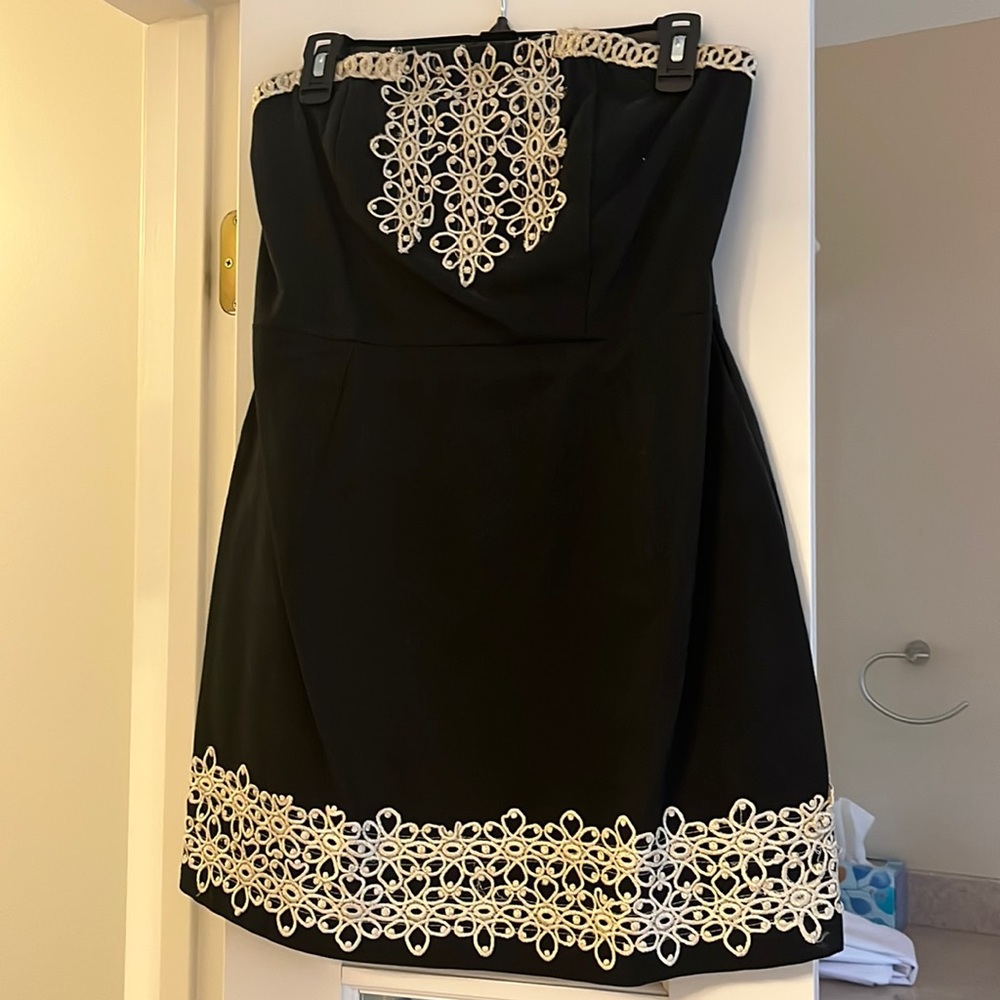 Strapless Black Dress